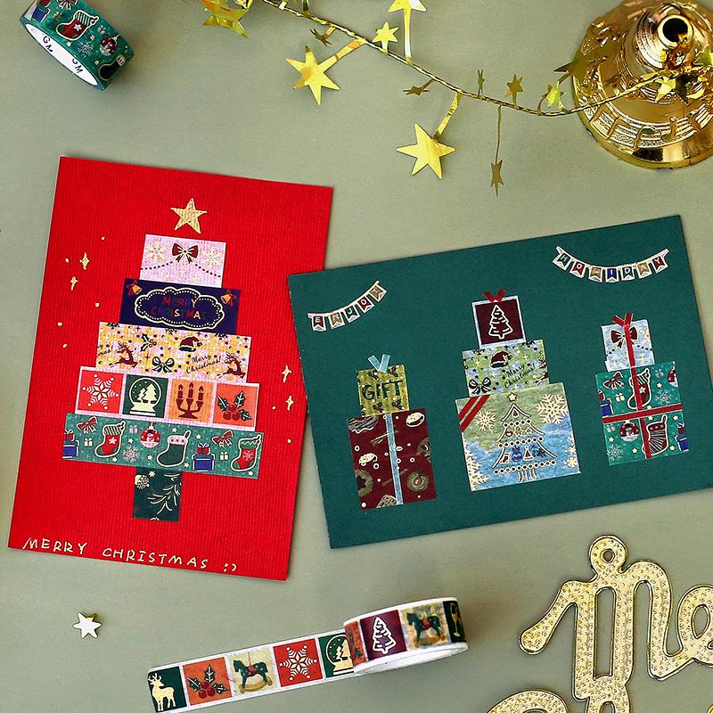 BGM Christmas Limited Pattern Masking Tape, BGM, Washi Tape, bgm-christmas-limited-pattern-masking-tape, Christmas, For Crafters, Masking Tape, New October, washi tape, Cityluxe