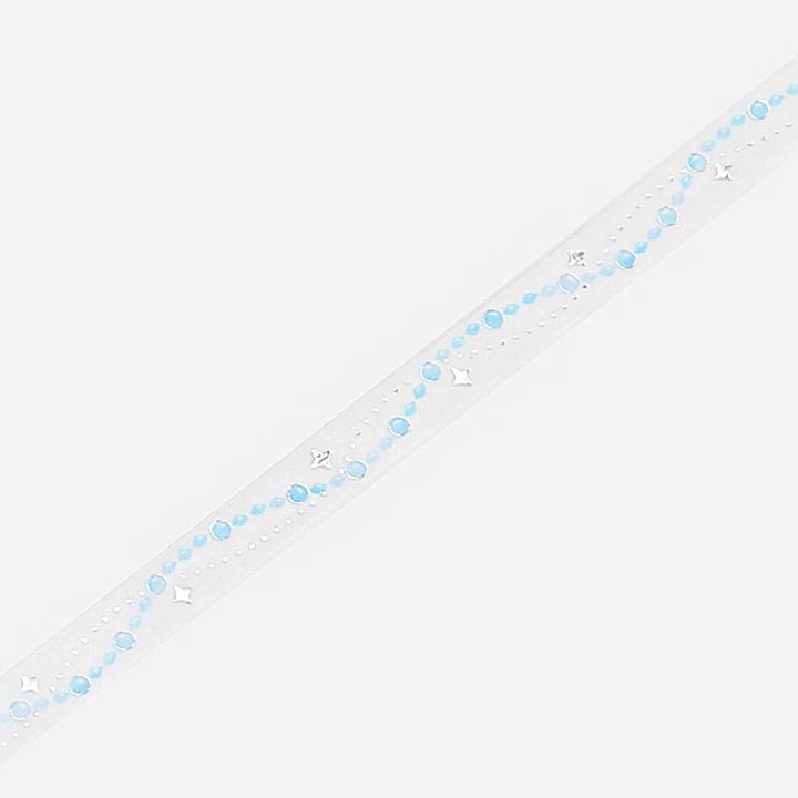 BGM Blue Pearl Masking Tape, BGM, Masking Tape, bgm-blue-pearl-masking-tape, BGM, Blue, Masking Tape, New November, Pearl, Washi Tape, Cityluxe