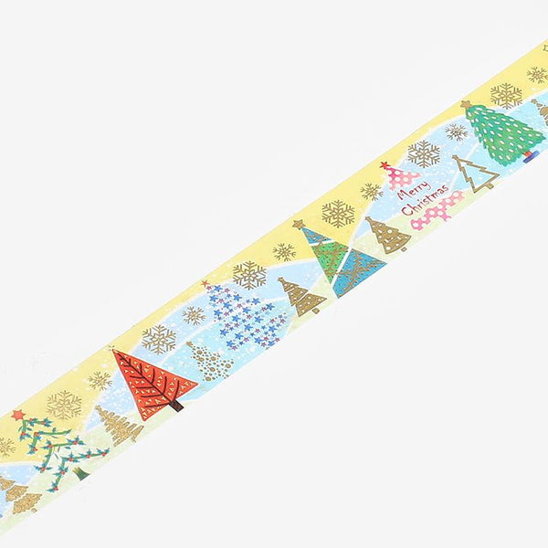 Load image into Gallery viewer, BGM Christmas Tree Masking Tape, BGM, Washi Tape, bgm-christmas-tree-masking-tape, Christmas, Christmas Tree, For Crafters, Masking Tape, New October, washi tape, Cityluxe
