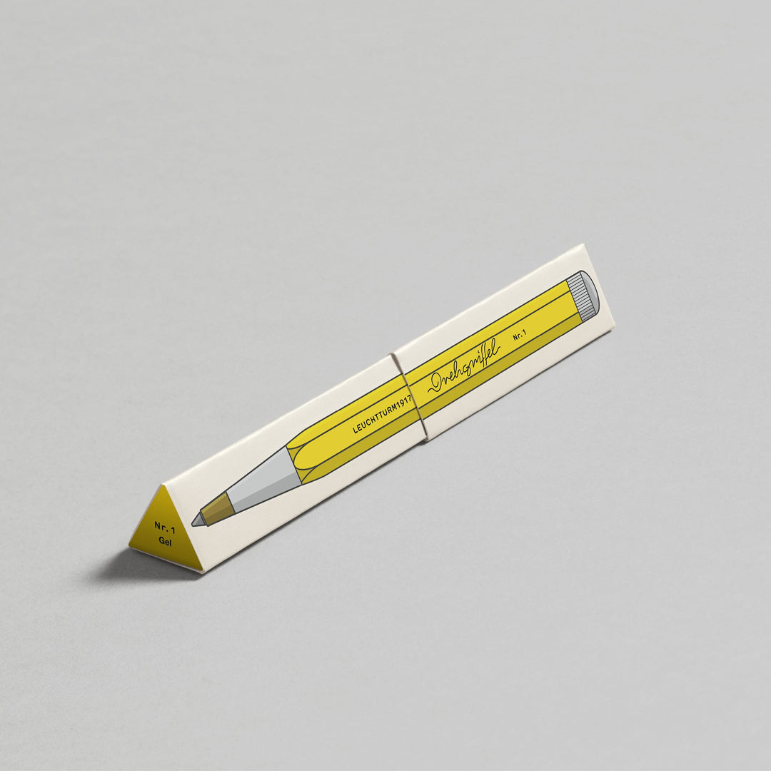 Leuchtturm1917 Drehgriffel Nr. 1 Gel Pen in Lemon — Leuchtturm1917 gel pen — premium stationery and lifestyle, at Cityluxe Singapore