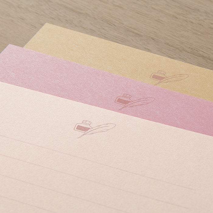 Pink Letter Set Midori Letter Set Gift Color Pink | Cityluxe