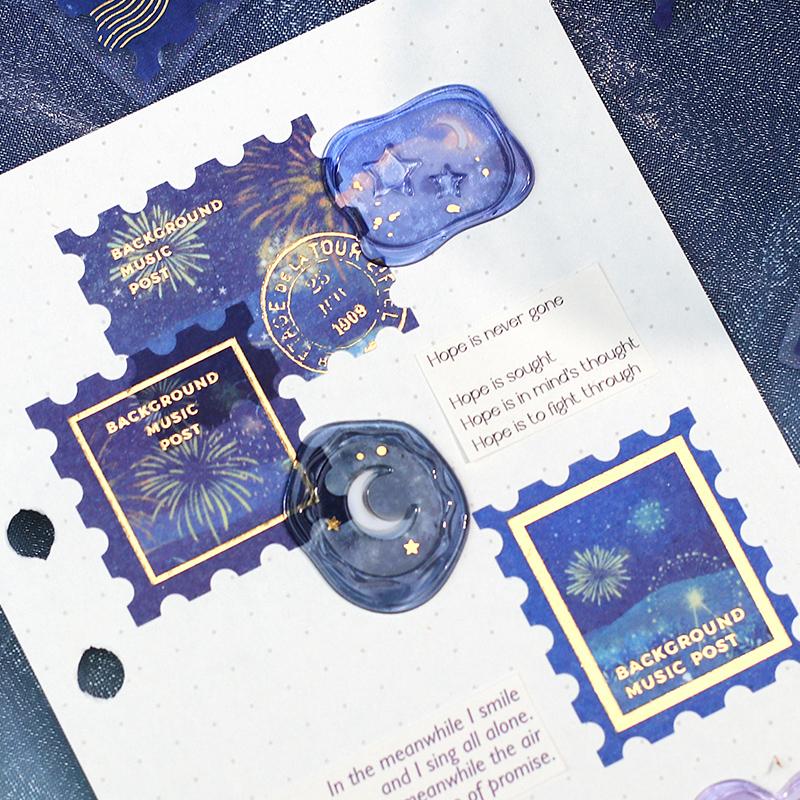 BGM Post Office Galaxy Tour Flakes Seal, BGM, Flakes Seal, bgm-post-office-galaxy-tour-flakes-seal, BGM, Flakes Seal, New 2023, New January, Cityluxe