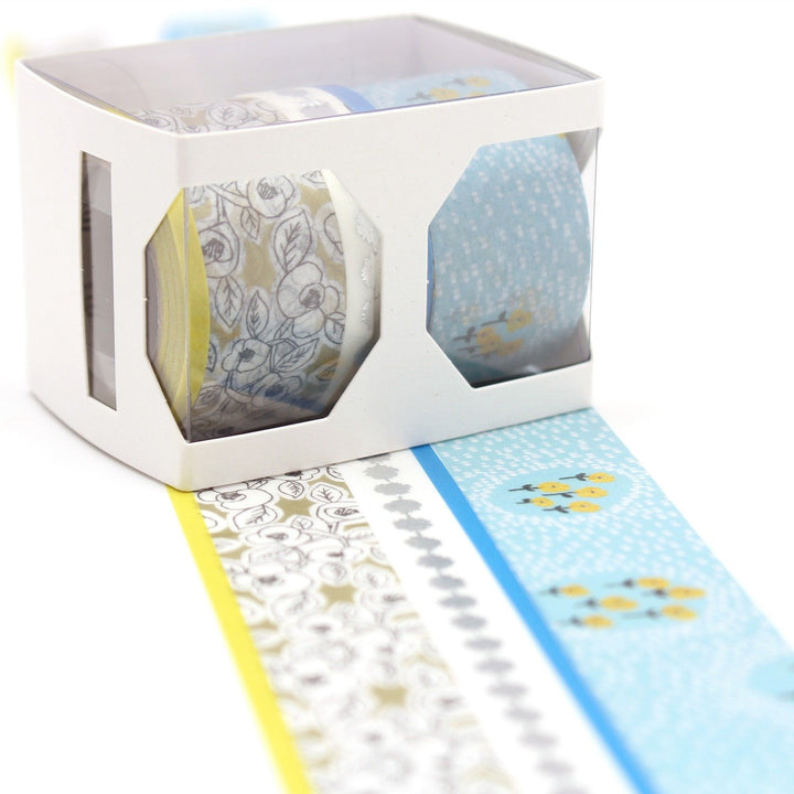 MT Tape 100th Anniversary Sets in Mina Perhonen — MT Tape washi tape — decorative Japanese paper tape for journaling and craft, at Cityluxe Singapore