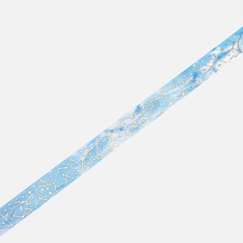 BGM Special Constellation Aozora Masking Tape — applied on surface