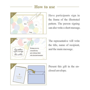 How to use the Midori Signature Board