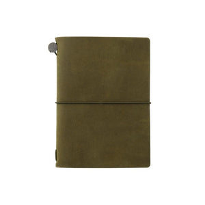 TRAVELER'S notebook Starter Kit (Passport Size) - Olive