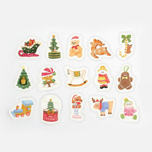 BGM Christmas Toys Flakes Seal, BGM, Flakes Seal, bgm-christmas-toys-flakes-seal, BGM, Christmas, Flakes Seal, New October, Washi Tapes, Cityluxe