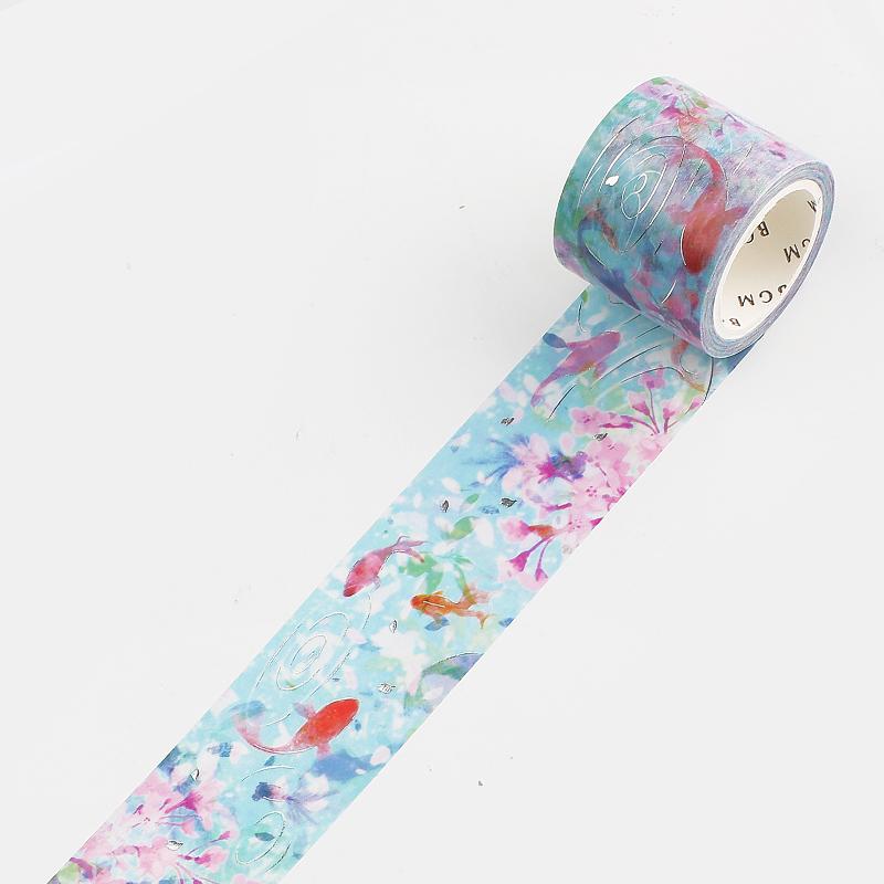 BGM Sakura Goldfish Masking Tape, BGM, Masking Tape, bgm-sakura-goldfish-masking-tape, BGM, Masking Tape, New January, Sakura, Spring, Cityluxe