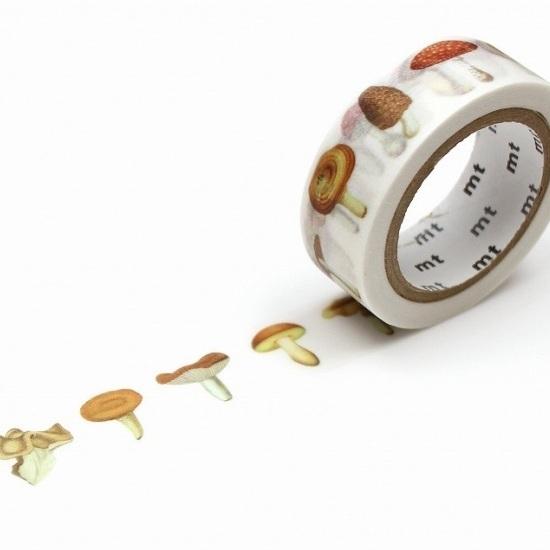 MT EX Washi Tape Mushroom, MT Tape, Washi Tape, mt-ex-washi-tape-mushroom, For Crafters, MTEX, Mushroom, washi tape, Cityluxe