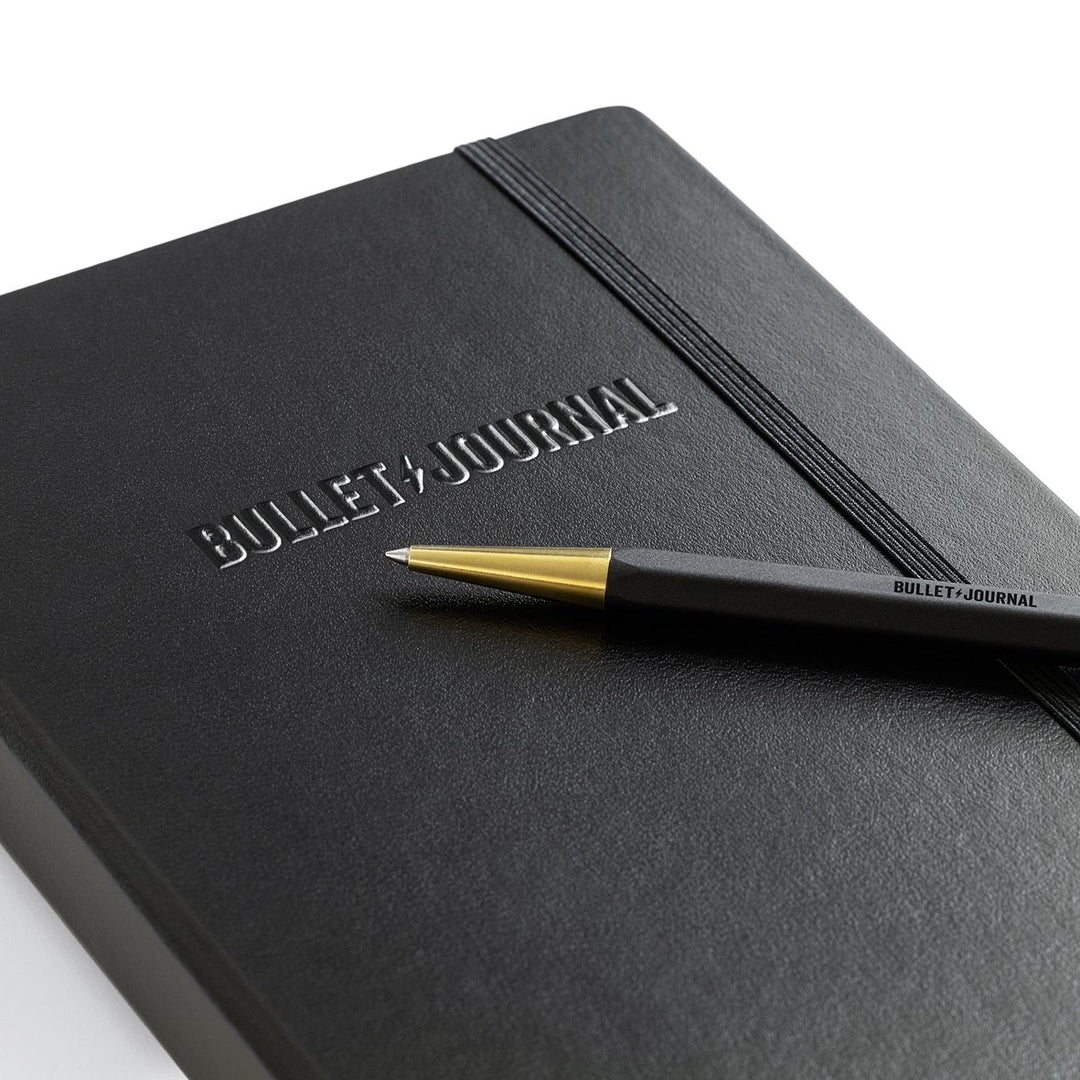 Leuchtturm1917 Bullet Journal Edition Drehgriffel Nr.1 Gel Pen in Black Matte — Leuchtturm1917 gel pen — premium stationery and lifestyle, at Cityluxe Singapore