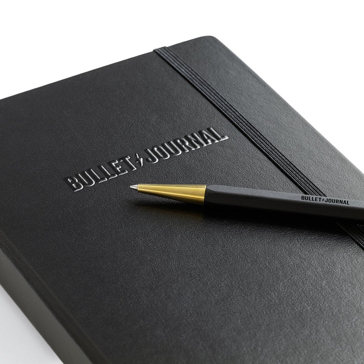 Leuchtturm1917 Bullet Journal Edition Drehgriffel Nr.1 Gel Pen in Black Matte — Leuchtturm1917 gel pen — premium stationery and lifestyle, at Cityluxe Singapore