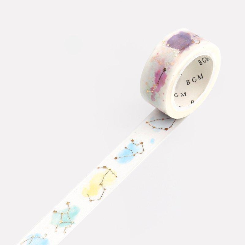 BGM Special Constellation Masking Tape, BGM, Washi Tape, bgm-special-constellation-masking-tape, BGM, Constellation, Masking Tape, New October, Cityluxe