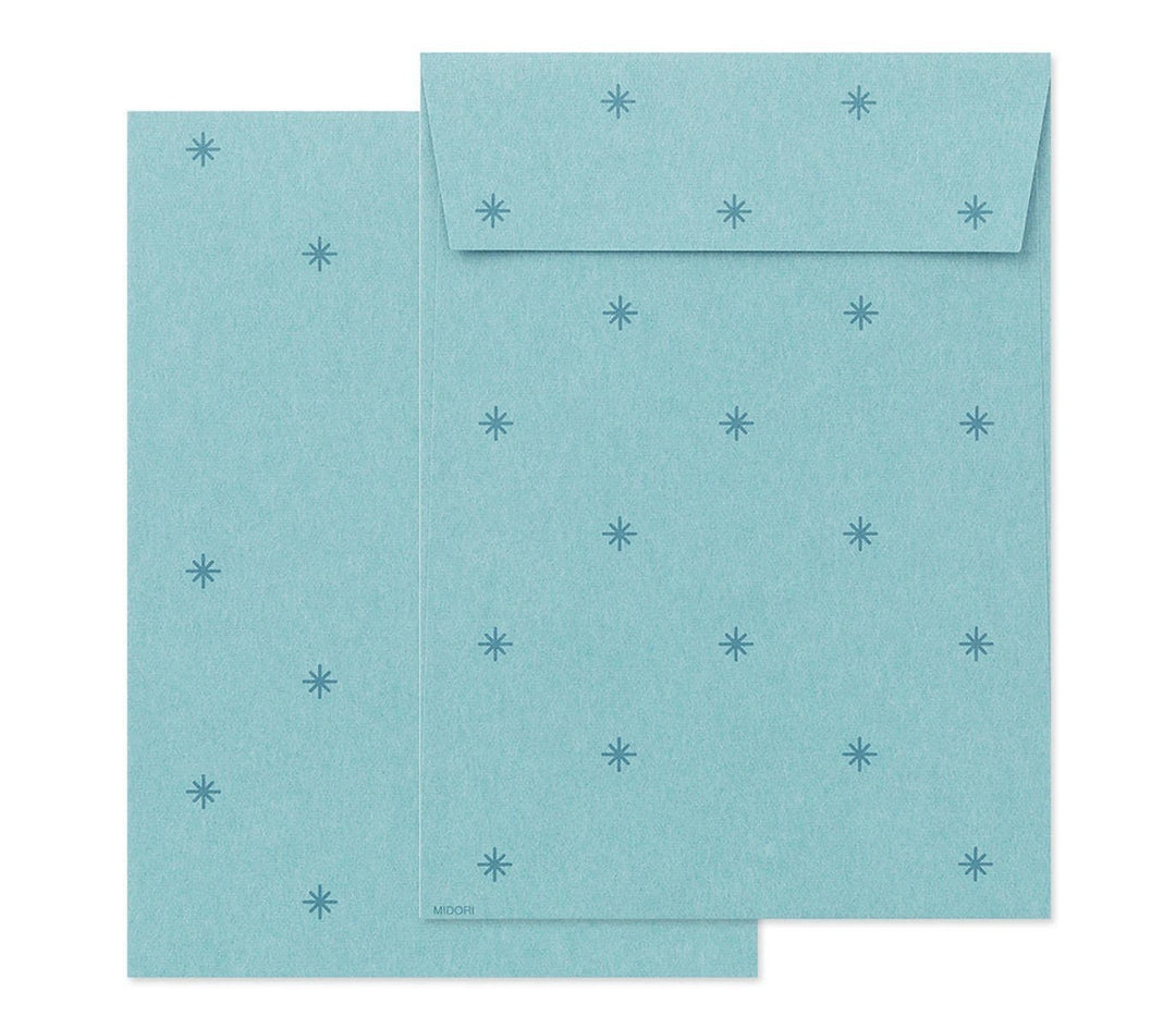 Midori Letter Set With Polar Bear Stickers — Midori letter set — premium stationery and lifestyle, at Cityluxe Singapore