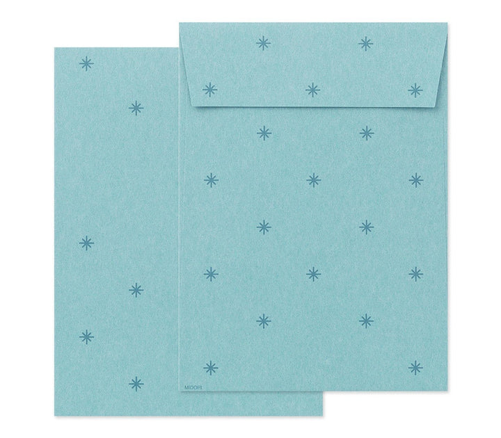 Midori Letter Set With Polar Bear Stickers — Midori letter set — premium stationery and lifestyle, at Cityluxe Singapore