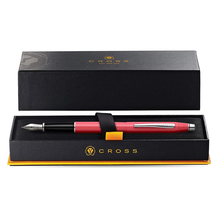 Cross Classic Century Coral Pearlescent Lacquer Fountain Pen, Cross, Fountain Pen, cross-classic-century-coral-pearlescent-lacquer-fountain-pen, can be engraved, Coral, Cross New Jul, Fountain Pen, Cityluxe