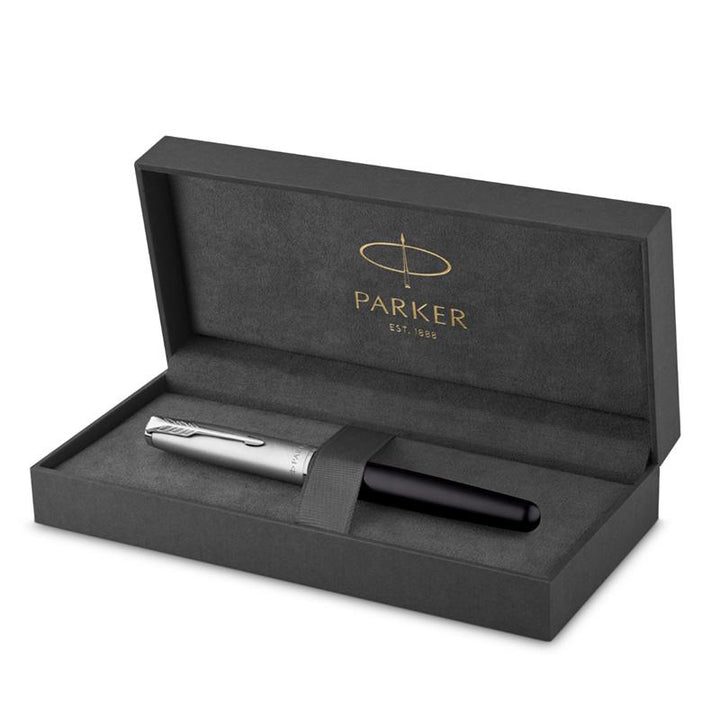 Parker Sonnet Essentials Fountain Pen Black CT - Medium, Parker, Fountain Pen, parker-sonnet-essentials-fountain-pen-black-ct-medium, Black, Fountain Pen, Medium, Parker, Sonnet, Cityluxe