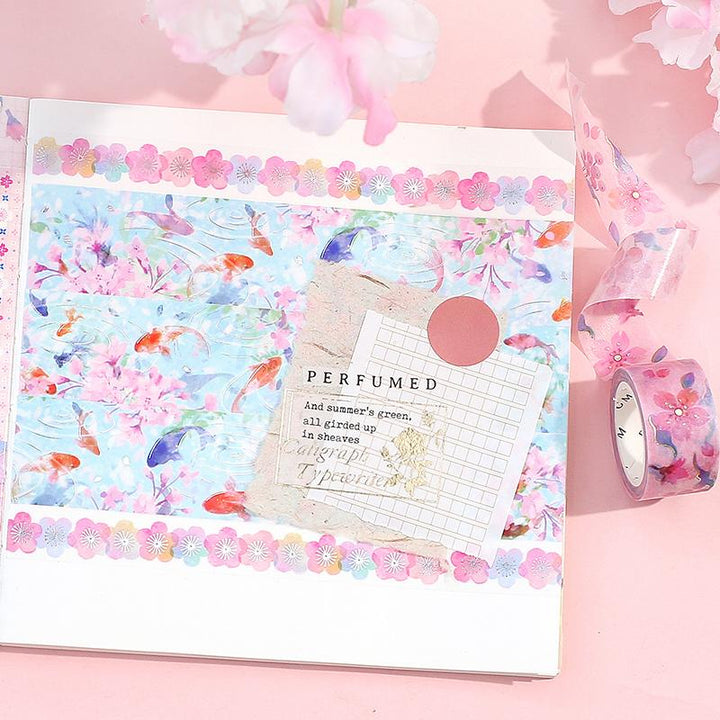 BGM Sakura Goldfish Masking Tape, BGM, Masking Tape, bgm-sakura-goldfish-masking-tape, BGM, Masking Tape, New January, Sakura, Spring, Cityluxe