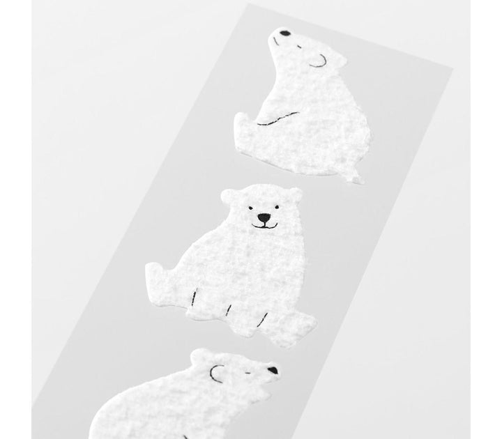 Midori Letter Set With Polar Bear Stickers — Midori letter set — premium stationery and lifestyle, at Cityluxe Singapore