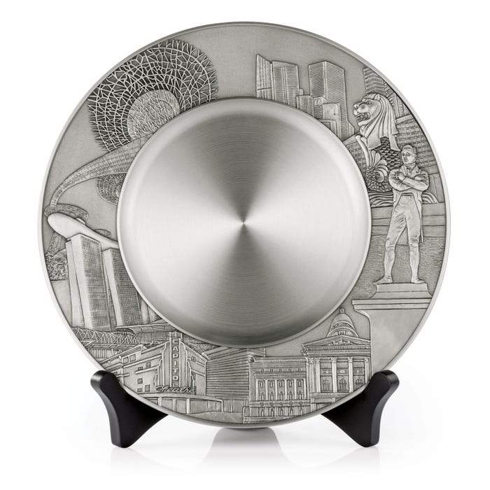 Royal Selangor Singapore Scenes Civic District Plate