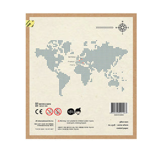 Suatelier Travel Luggage Sticker Pack - Some Where