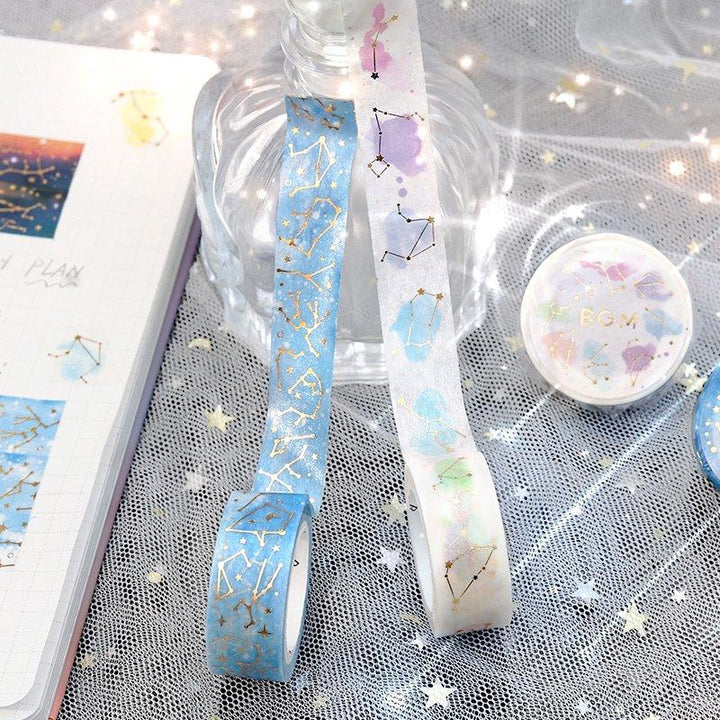 BGM Special Constellation Aozora Masking Tape — with packaging