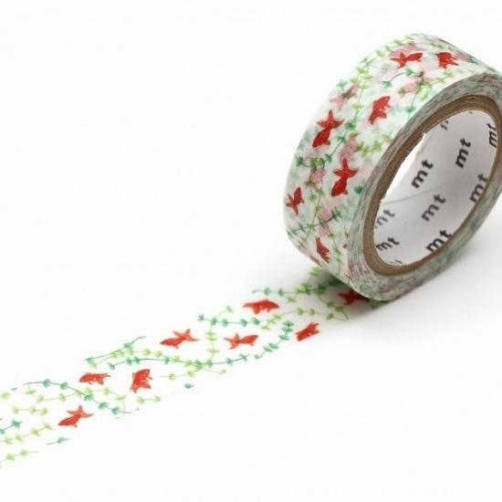 Load image into Gallery viewer, MT EX Washi Tape Gold Fish, MT Tape, Washi Tape, mt-ex-washi-tape-gold-fish, For Crafters, Gold Fish, MTEX, washi tape, Cityluxe
