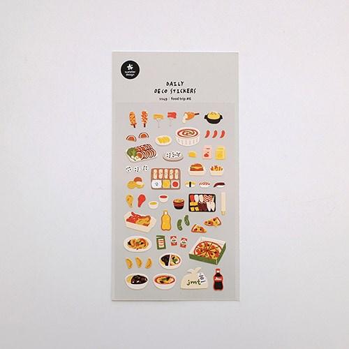 Load image into Gallery viewer, Suatelier Sticker Food Trip 6, Suatelier, Sticker, suatelier-sticker-food-trip-6, Food, For Crafters, New October, Stickers, Suatelier, Cityluxe
