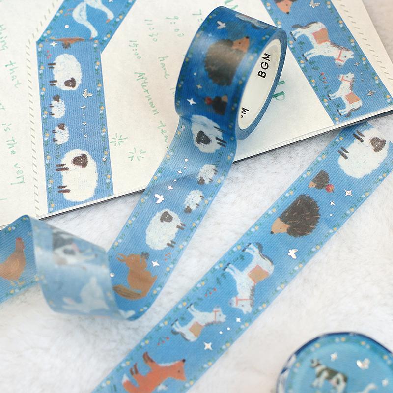BGM Embroidered Ribbon Harvest Story Washi Tape, BGM, Washi Tape, bgm-embroidered-ribbon-harvest-story-washi-tape, BGM, Clear Tapes, Floral, Flower, New 2023, New January, Washi Tapes, Cityluxe