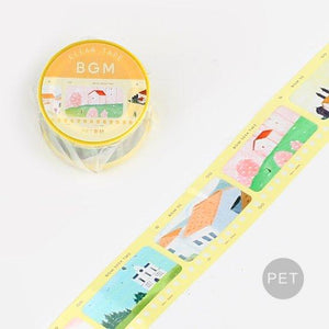 BGM Special Film Light Yellow Clear Tape, BGM, Washi Tape, bgm-special-film-light-yellow-clear-tape, BGM, Clear Tape, New October, Yellow, Cityluxe