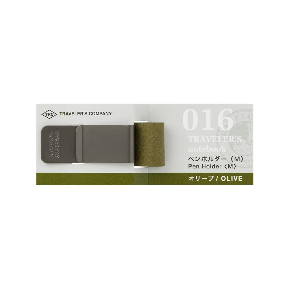 TRAVELER'S COMPANY TRAVELER'S notebook Pen Holder Olive | Cityluxe