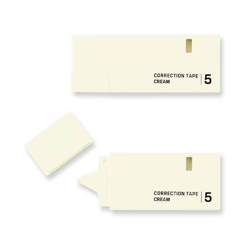 Midori Cream Correction Tapes — Midori correction tape — premium stationery and lifestyle, at Cityluxe Singapore