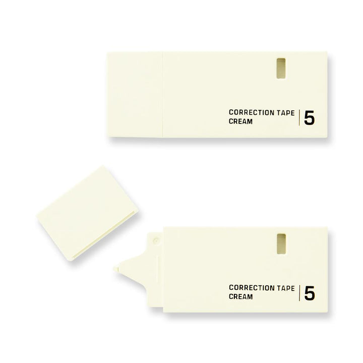 Midori Cream Correction Tapes — Midori correction tape — premium stationery and lifestyle, at Cityluxe Singapore