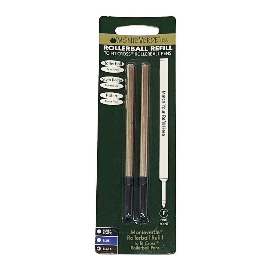 Monteverde Refill To Fit Cross Rollerball Pen, Pack of 2, Monteverde, Rollerball Pen Refill, monteverde-refill-to-fit-cross-rollerball-pen-2-pack, Monteverde refill, refill, Cityluxe
