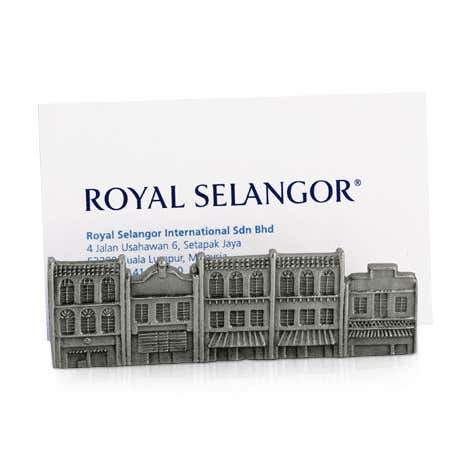 Royal Selangor Singapore Scenes Singapore Shophouses Card Holder