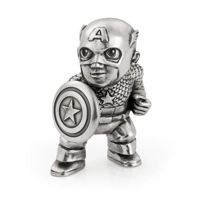 Royal Selangor Marvel Comics Captain America Mini Figurine