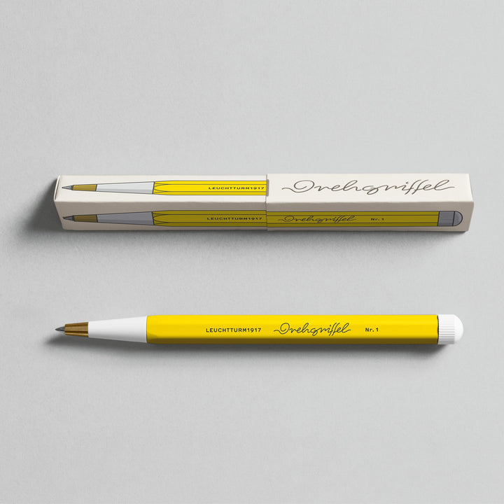 Leuchtturm1917 Drehgriffel Nr. 1 Gel Pen in Lemon — Leuchtturm1917 gel pen — premium stationery and lifestyle, at Cityluxe Singapore