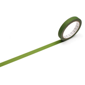 MT Wrapping Series x Masking Tape Matte Olive Green 30m, MT Tape, Washi Tape, mt-wrapping-series-x-masking-tape-matte-olive-green-30m, 30m, MT 2022 Summer, MT Wrap, New August, New September, Olive Green, Cityluxe