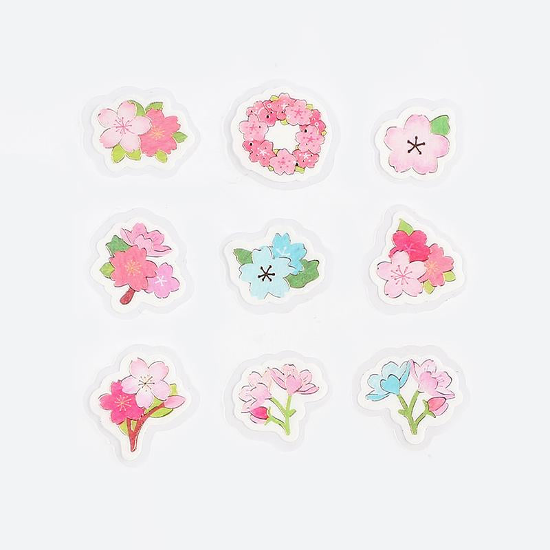 BGM Sakura Colorful Flake Seal — side view