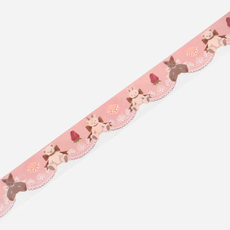 BGM Plush Doll Clear Tape, BGM, Clear Tape, bgm-plush-doll-clear-tape, BGM, Clear Tapes, dolls, New 2023, New January, Washi Tapes, Cityluxe