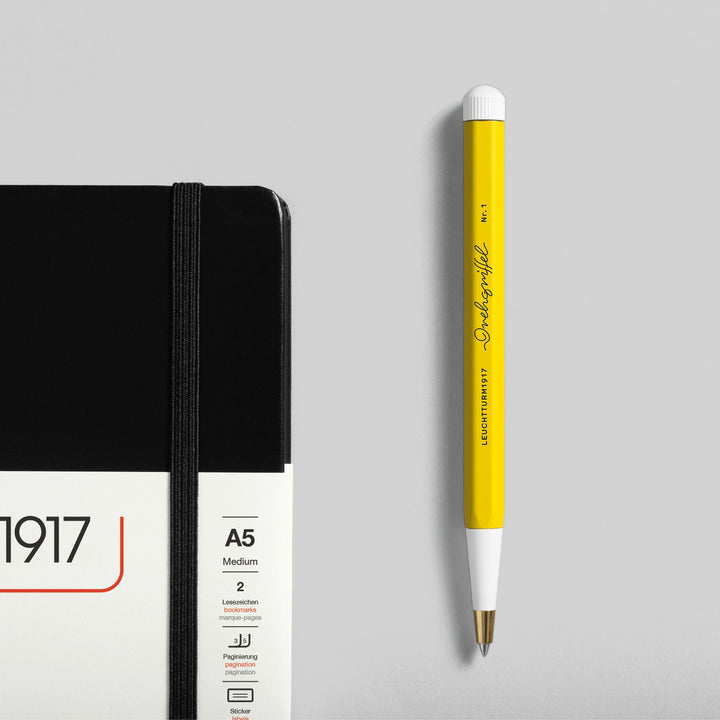 Leuchtturm1917 Drehgriffel Nr. 1 Gel Pen in Lemon — Leuchtturm1917 gel pen — premium stationery and lifestyle, at Cityluxe Singapore
