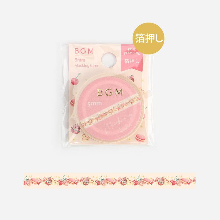 BGM Sweet Macaron Masking Tape, BGM, Masking Tape, bgm-sweet-macaron-masking-tape, BGM, Macaron, Masking Tape, New November, Pink, Cityluxe