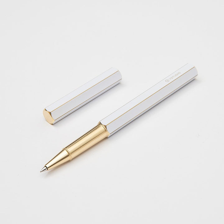 Ystudio Classic Revolve Rollerball Pen - White