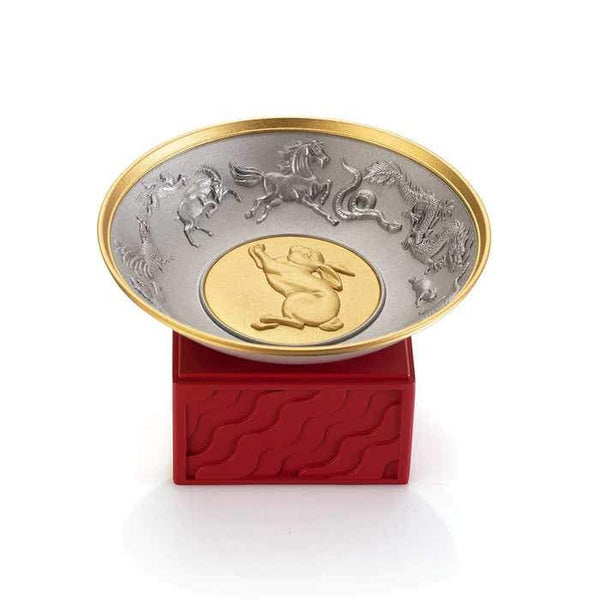 Load image into Gallery viewer, Royal Selangor 2023 Year of the Rabbit Wealth Bowl
