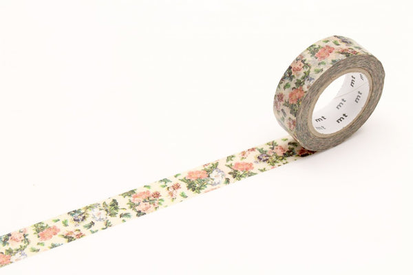 Load image into Gallery viewer, MT EX Washi Tape Mini Flower Botanical Art (7m), MT Tape, Washi Tape, mt-ex-washi-tape-mini-flower-botanical-art-7m, floral, Cityluxe
