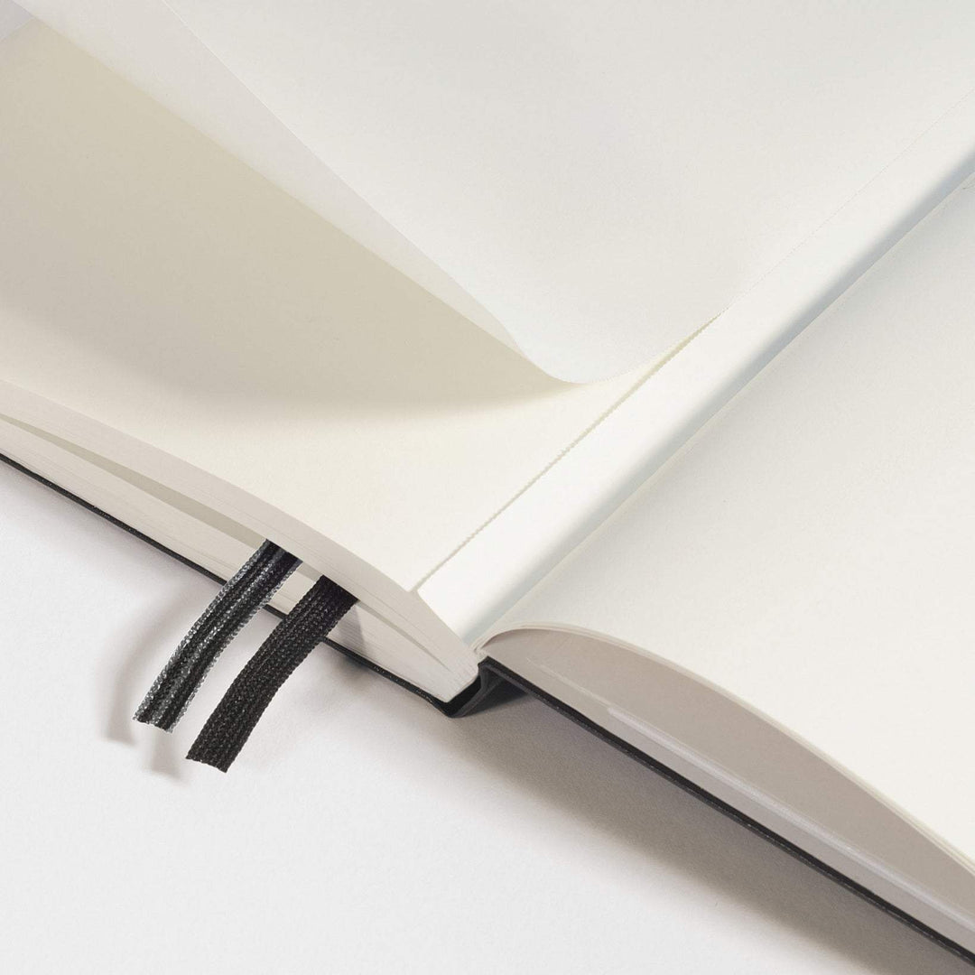 Leuchtturm1917 A6 Pocket Hardcover Notebook - Ruled / Rising Sun — pocket detail