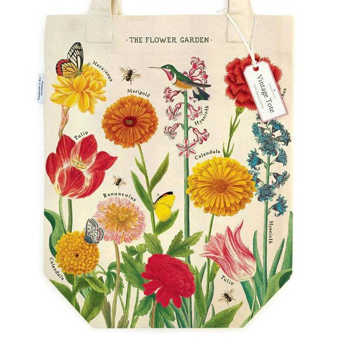 Floral Hummingbird Garden by New Vintage Handbags