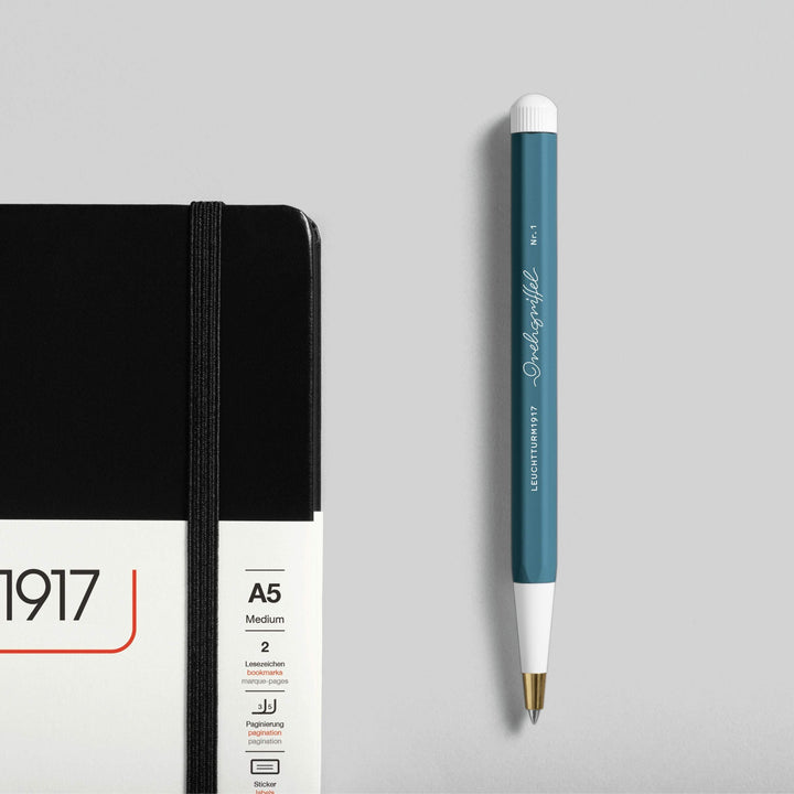 Leuchtturm1917 Drehgriffel Nr. 1 Gel Pen in Stone Blue — Leuchtturm1917 gel pen — premium stationery and lifestyle, at Cityluxe Singapore