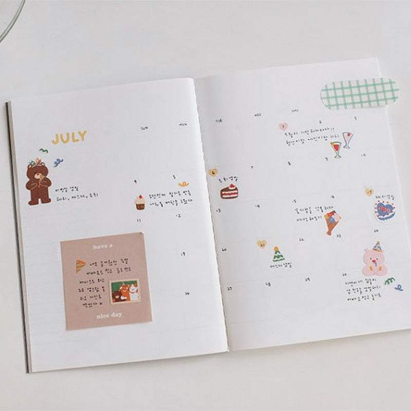 Suatelier Daily Deco Stickers - Sticker Oh Party Day! — angle view