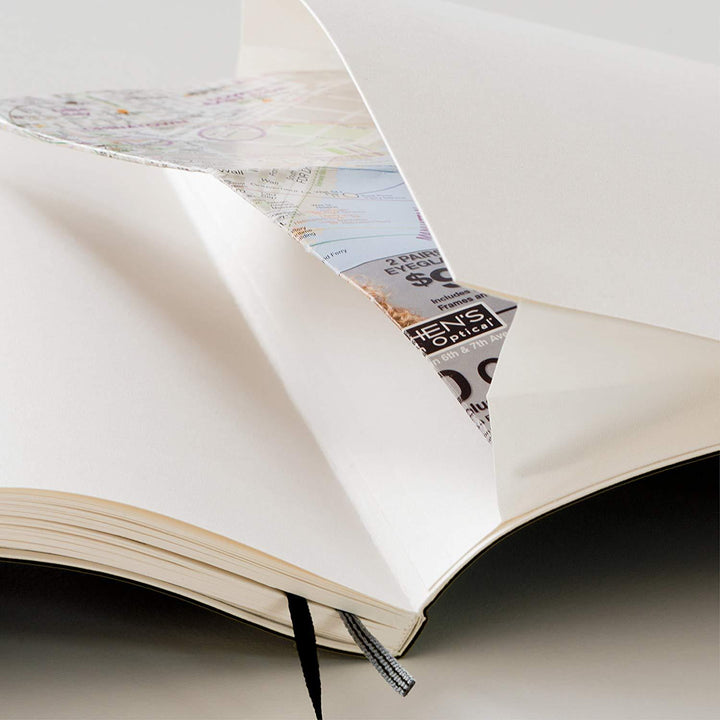 Leuchtturm1917 B6+ Softcover Notebook - Dotted / Rising Sun — spine view