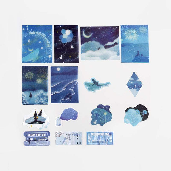 BGM Phantom Journey / Galaxy Tracing Paper — detail view